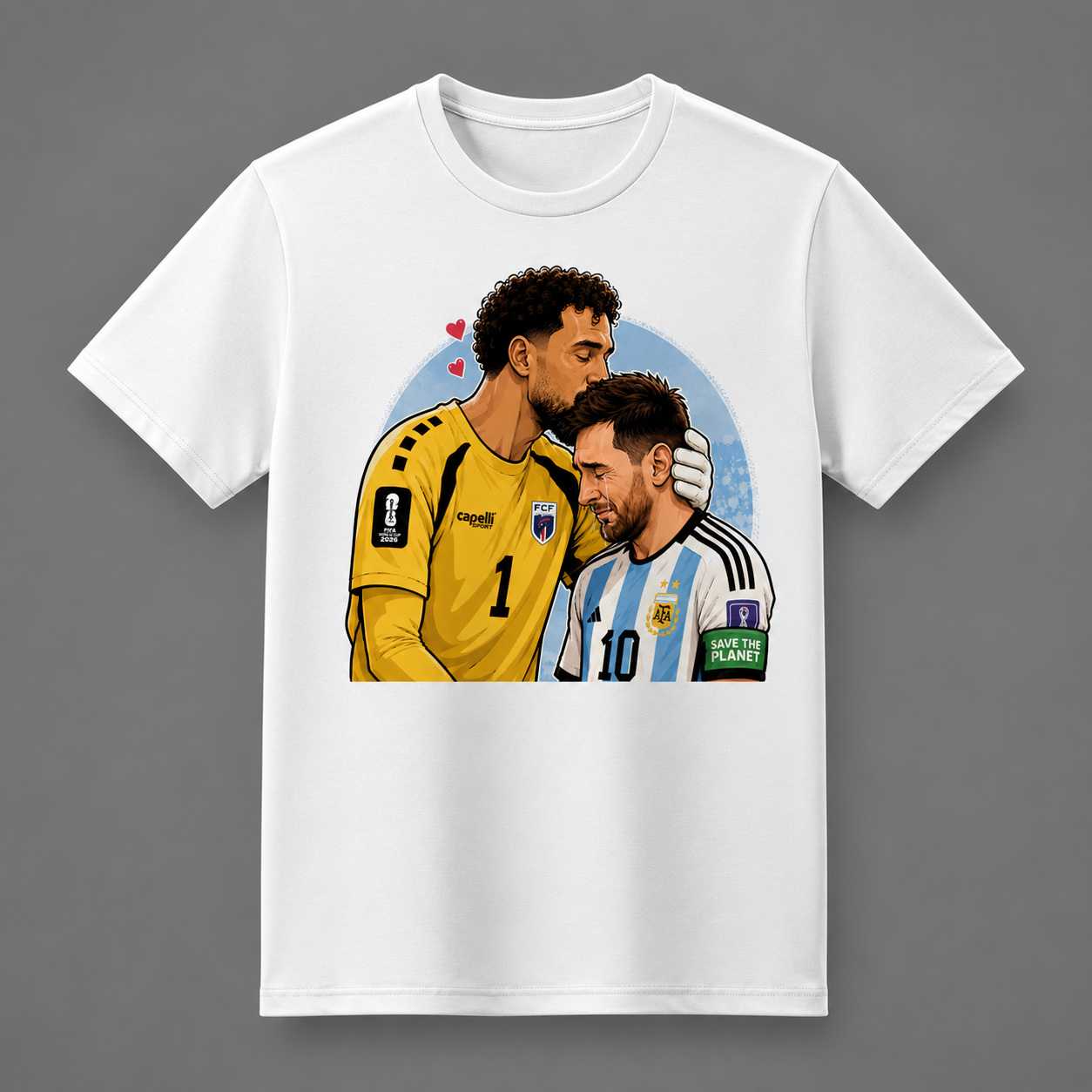 T-Shirt Cape Verde vs Argentina